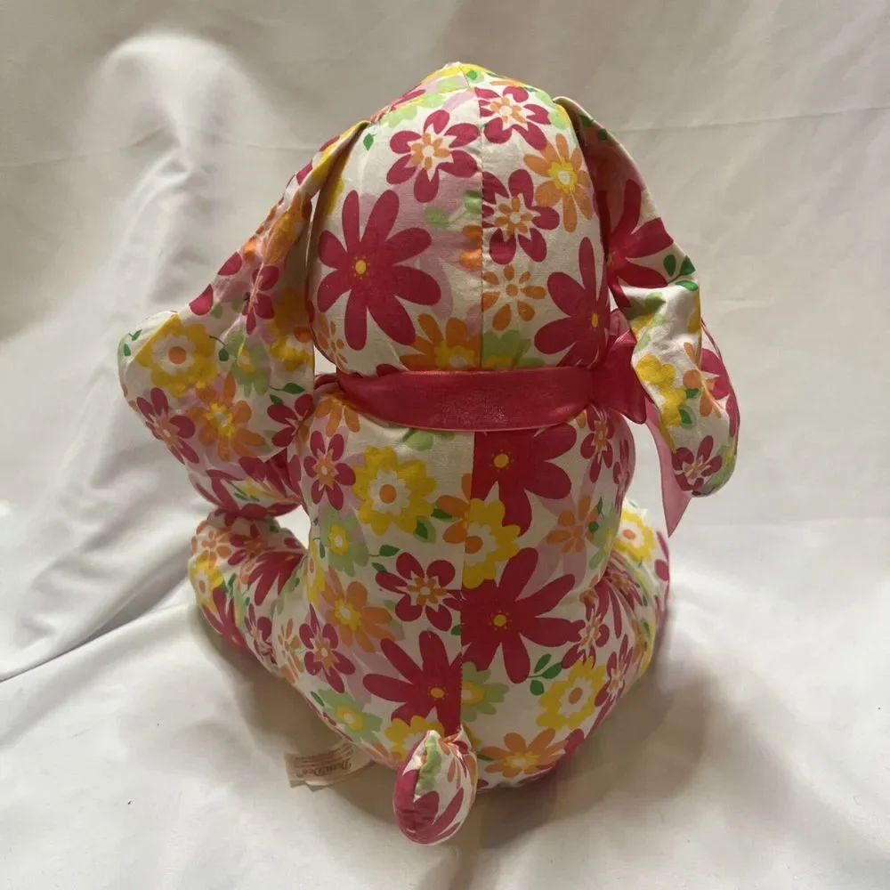 Dan Dee Collectors Choice Dog Puppy Plush Toy Stuffed Animal Floral‎ 2012 Colors